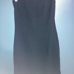 Banana Republic Elegant Black Strapless Dress